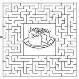 Wedding Kids Coloring Activity Book Parable Maze Pages Banquet Great Clip Activities Table Kiddos Puzzles Printable Cake Games Feast Puzzle sketch template