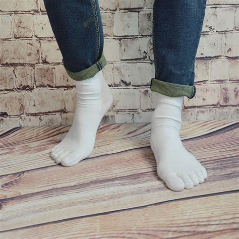 Vohio Men S Five Finger Socks Stink Prevention Hosiery Wool Spring