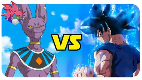 Son Goku Ui Vs Beerus Bills ¿quién Es Más Fuerte Ahora Manga Y