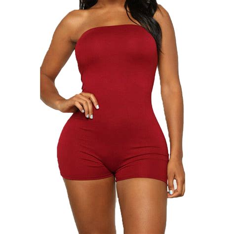 Strapless Bodysuit Shorts Online Sale Up To 53 Off