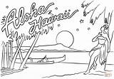 Aloha Zum Ausmalbild Ausmalen Hallo Hawaiano Frei Hawaiani Disegno Erwachsene Bedruckbar Malbuch Kostenlose Kategorien sketch template
