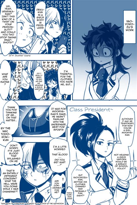 Boku No Hero Academia Misc — The Rest Of Fem Deku Here’s