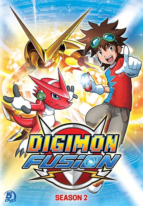 digimon fusion season   discs dvd  buy