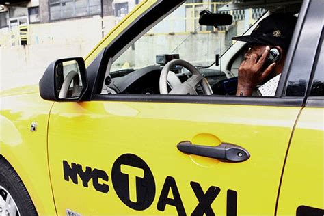 Cabbies Stay On Their Phones Despite Ban The New York Times
