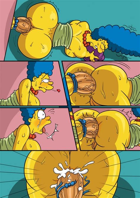 happy valentine day huge hard cock is the best present for naughty housewife marge simpson