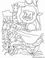 Animals Endangered Coloring Kids Pages sketch template