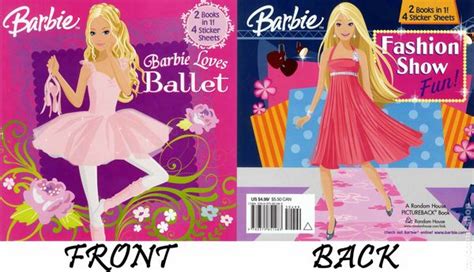 barbie 2 in 1 book sc 2009 a random house pictureback book barbie loves ballet fashion show