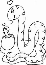 Mewarnai Ular Printable Snakes Repteis Serpientes Animais Kids Cobra Tulamama Sketsa Imagens Hewan Pintarcolorir Tk Kadal Kai Megghy Hatching Colora sketch template