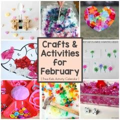 month  crafts kids activities  february  imagination grows