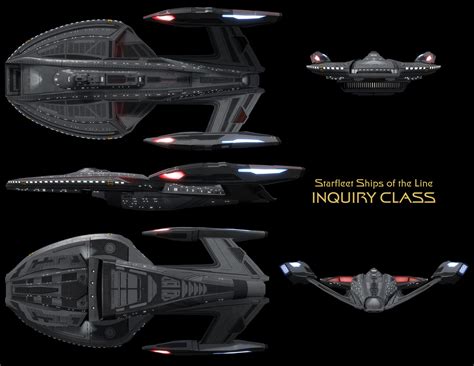 inquiry class starship high resolution  enethrin  deviantart