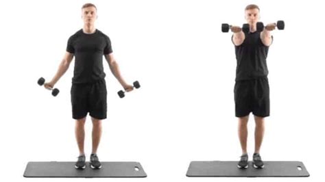 standing dumbbell fly    muscle worked tips