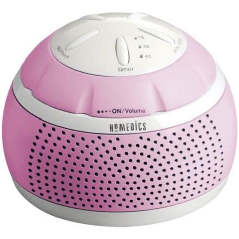 homedics mini portable sound machine pink toys  loved