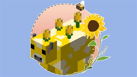 minecraft moobloom wallpaper rwallpaper