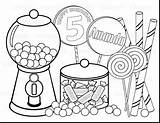 Candyland Coloring Pages Printable Getdrawings sketch template