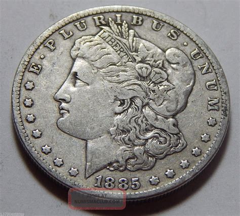 antique    morgan silver dollar coin