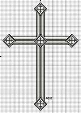 Counted Crosstitch Coptic Strategy Blackwork sketch template