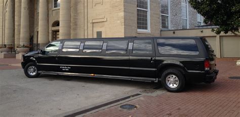 ecb excursion super stretch suv limousine    limos