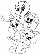 Looney Tunes Toons Lunituns Paintingvalley Dibujo Coloringkidz Kinderbilder Malvorlagen sketch template