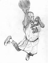 Kobe Bryant Lakers Cartoon Mvp Laker Harden sketch template