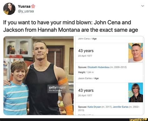 if you want to have your mind blown john cena and jackson