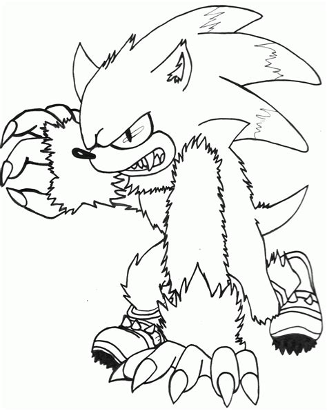 shadow  sonic coloring page coloring home