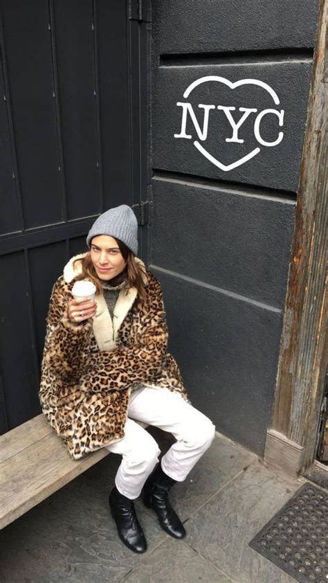 Alexa Chung Instagram Stories Alexa Chung Outfits With Leopard Print