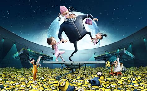 gru kids minions despicable  wallpapers hd wallpapers id