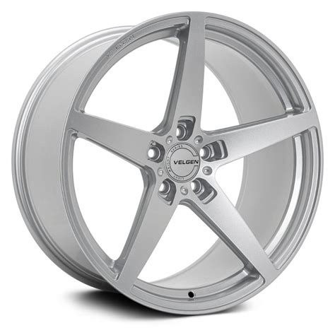 velgen classic  wheels gloss silver rims