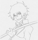 Okumura Rin Exorcist Pngwing sketch template