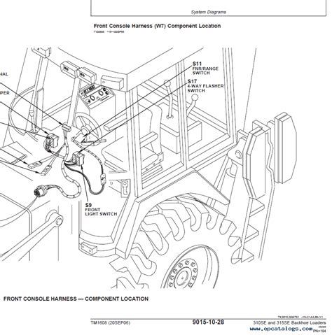 john deere backhoe loaders sese technical manual