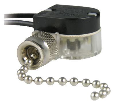 gb gsw  pull chain switch spst pull chain actuator nickel wilco
