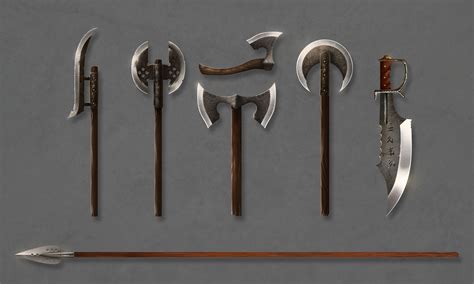 medieval weapon concept art  thegraphicworkroom  deviantart