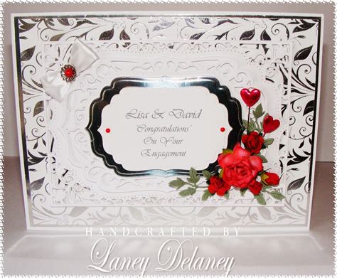 laneys place  engagement card