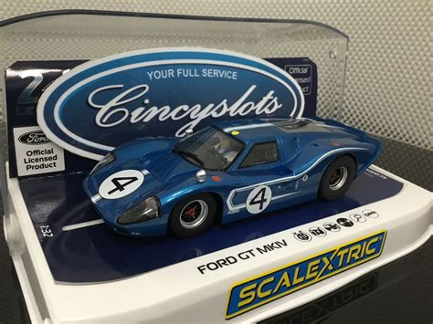 scalextric  ford gt mkiv  lemans hulme
