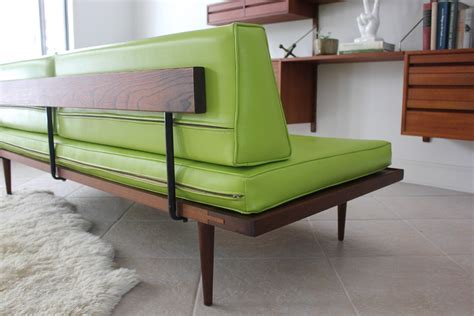 mid century modern daybed sofa  rubee sofalounge case study style