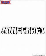 Coloring Minecraft Logo Pages Printable Print Animals Comments Color Book sketch template