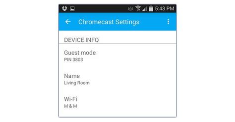 set  chromecast guest mode  android cnet