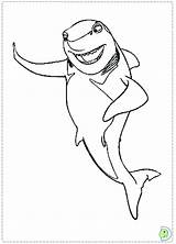 Shark Coloring Tale Pages Mako Clipart Printable Getcolorings Popular Library Line sketch template