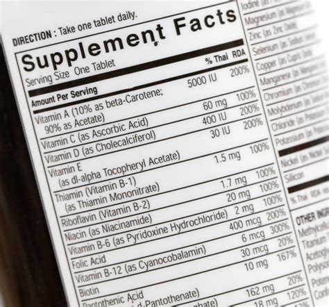 read  vitamin label label design ideas