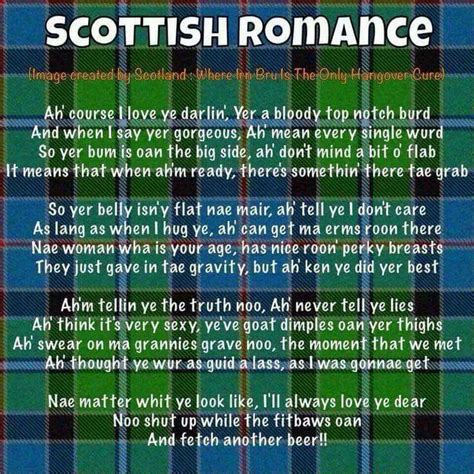Scottish Romance Scotland Funny Scottish Quotes Scottish Poems