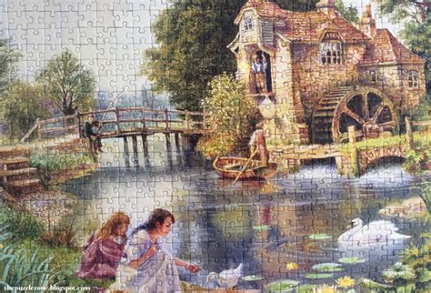 ravensburger idyllic life  large format jigsaw puzzle  puzzle