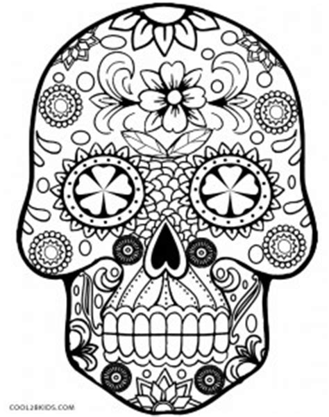 printable skulls coloring pages  kids coolbkids