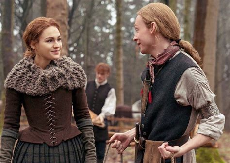 brianna and ian getting excited 😆 outlander starz