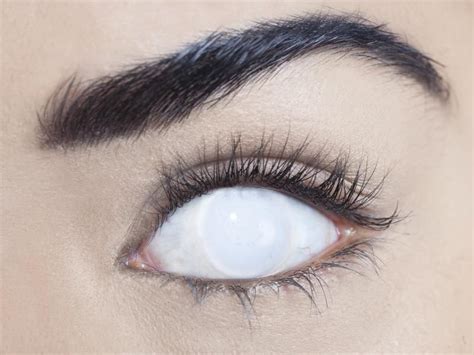 blind white contact lenses belye glaza tsvetnye kontaktnye linzy