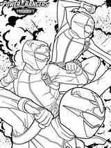 Rangers Morphers Beast Power Coloring Battleforce Grid Pages Fun Kids sketch template
