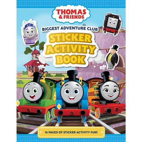 thomas and friends biggest adventure club sticker activity book big w
