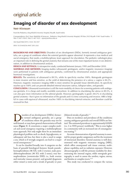 pdf imaging of disorder of sex development