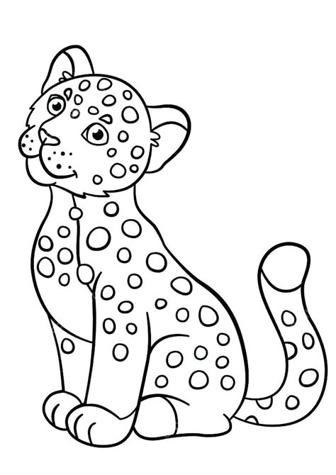 jaguar coloring pages  getcoloringscom  printable colorings