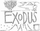 Exodus Coloring Bible Pages Children Leviticus Book Ministry Kids Sheet Printable Colouring Books Konnections Will Kid Template Use sketch template