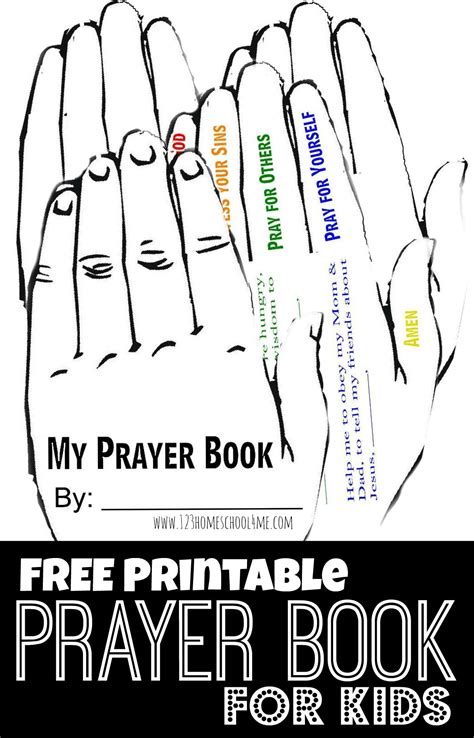 printable childrens prayer book  kids